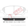 FMSI D1374 ceramic brake pad for Toyota